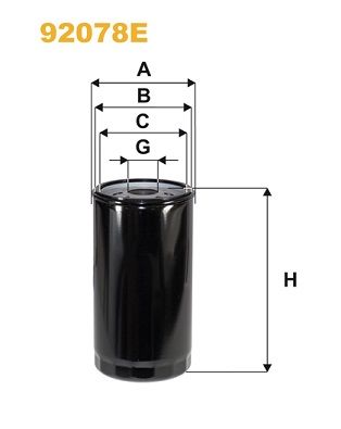 WIX FILTERS Eļļas filtrs 92078E